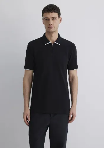 Resim Mavi Erkek T-shirt M0612654-900