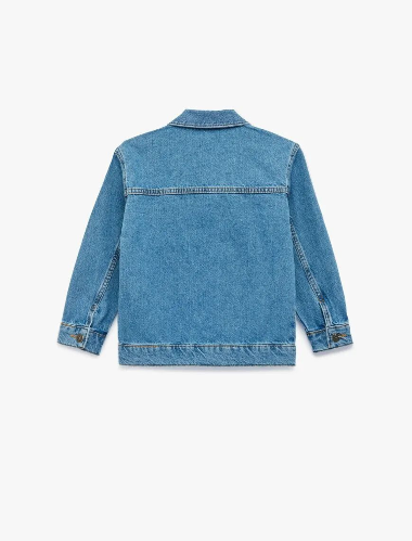 Resim Koton Erkek Çocuk Jean Ceket 6SKB20004TD