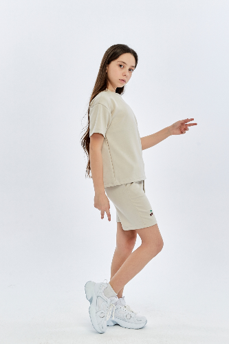 Resim Yenikoza Kız Çocuk Şort Takım