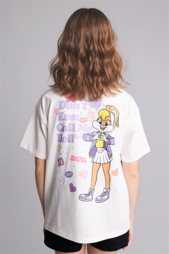 Resim Defacto Kız Çocuk T-shirt H1465A8/ER105