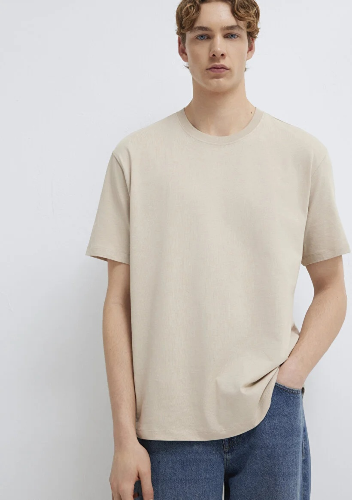 Resim Mavi Erkek T-shirt M066249-70004