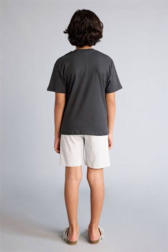 Resim Defacto Erkek Çocuk Şort Takım G8822A8/AR202