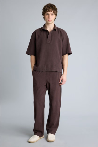 Resim Defacto Erkek Kısa Kol Gömlek F8622AX/BN192