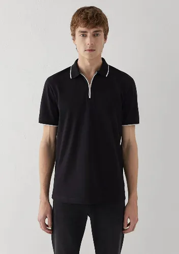 Resim Mavi Erkek T-shirt M0613367-900