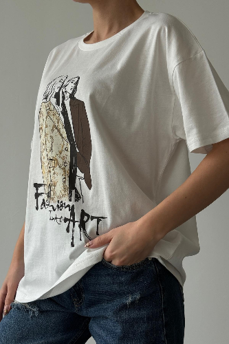 Resim QUZU Kadın T-shirt