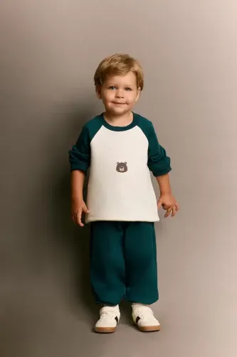 Resim Defacto  Erkek Bebek Sweat Takım H8829A5/GN246