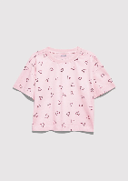 Resim Mavi Kız Çocuk T-shirt M7610400-71007