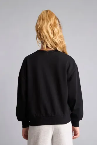 Resim Defacto  Kız Çocuk Sweat E6842A8/BK81