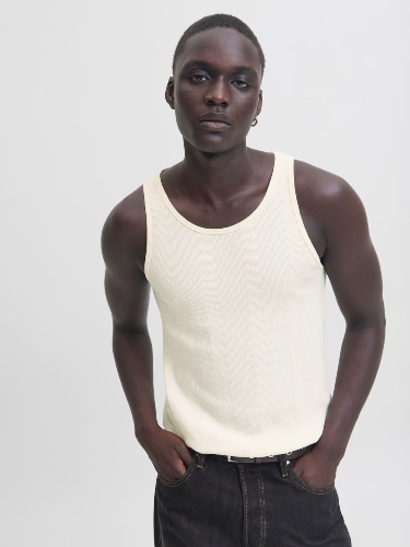 Resim Jack & Jones Jornorrebro Rıb Tank Top Erkek Atlet 12284156