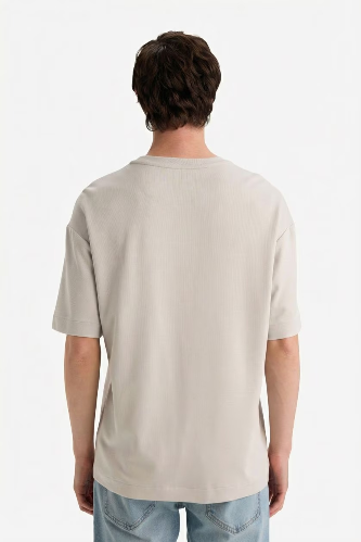 Resim Defacto Erkek T-shirt F9561AX/GR368