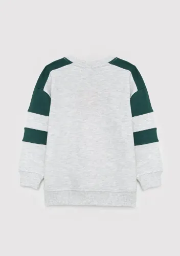Resim Mavi Erkek Çocuk Sweat M6S10186-88467