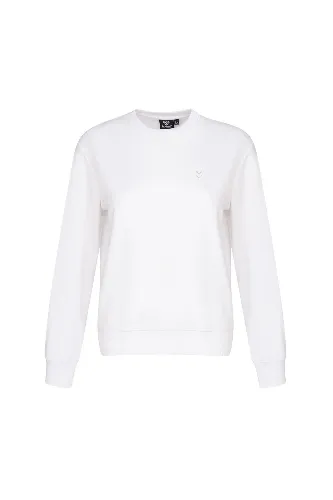 Resim Hummel Hml-T-Hmlpulse Regular Crew W Neck  Kadın Sweatshirt 922440-9001