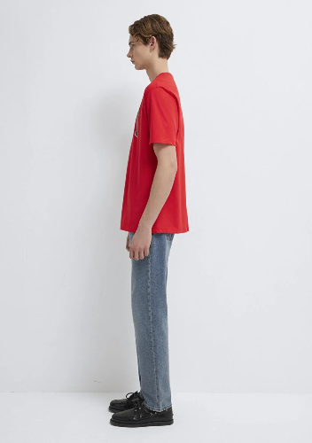 Resim Mavi Erkek T-shirt M0611711-70467