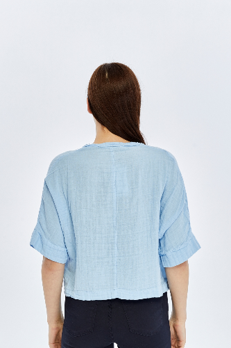 Resim Viole&More Kadın Bluz Yk09 Müslin