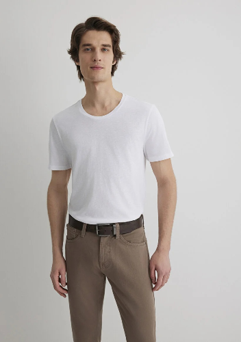 Resim Mavi  Erkek T-Shirt M064681-620