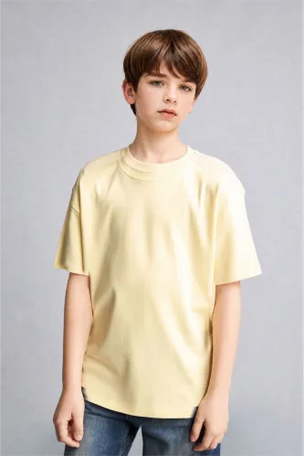 Resim Defacto Erkek Çocuk T-shirt G6486A8/YL273
