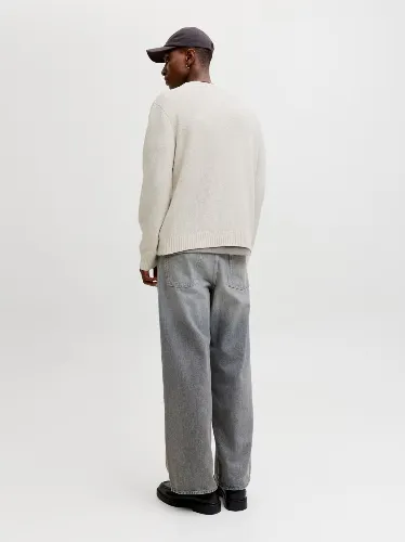 Resim Jack & Jones Jornorrebro Catskılls Knıt Crew Neck Sn Erkek Kazak 12293244