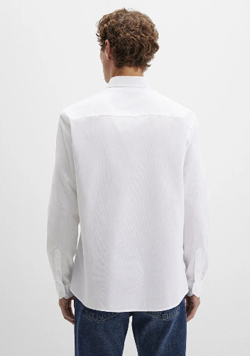 Resim Mavi Erkek Uzun Kol Gömlek M0211192-620