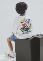 Resim Mavi Erkek Çocuk Lisanslı Tişört M6610432-70057