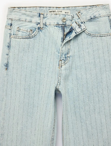 Resim Koton Kadın Jean Pantolon 6SAL40024MD