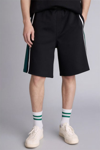 Resim Defacto Erkek  Kot&Kanvas Şort G4186AX/BK81