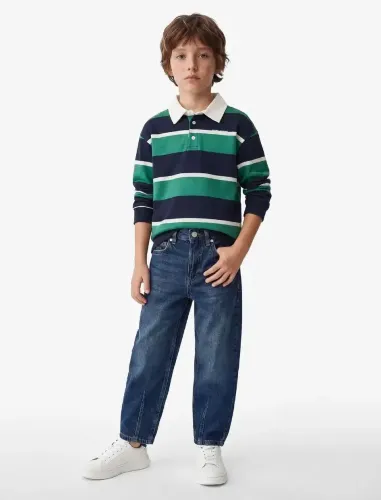 Resim Koton Erkek Çocuk Jean Pantolon 7WKB40014TD