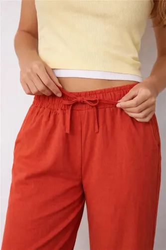 Resim Fashion Friends Kadın Kanvas Pantolon 26Y0608K1