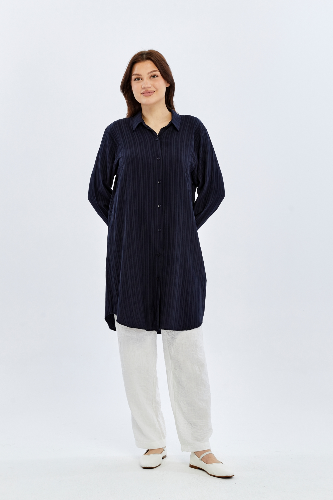 Resim Viole&More Kadın Tunik Arkası Robalı