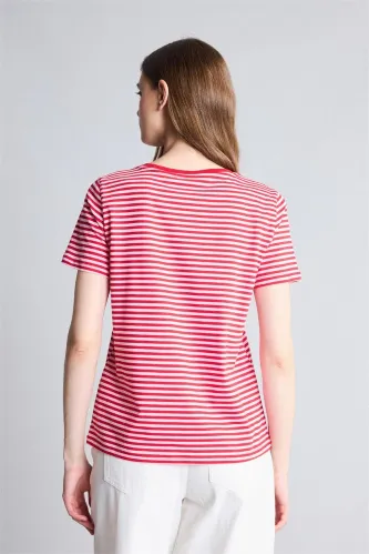 Resim Defacto Kadın T-shirt H9315AX/RD117