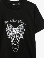 Resim Koton Kadın T-shirt 6SAK50029EK