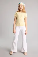 Resim Defacto Kız Çocuk T-shirt G1147A8/YL498