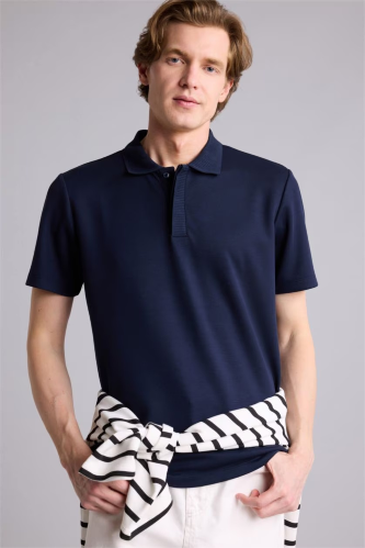 Resim Defacto Erkek T-shirt H3433AX/NV106