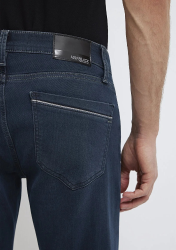 Resim Mavi Marcus Slim Straight Erkek Jean Pantolon M0035126972