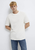 Resim Mavi Erkek T-shirt M0613153-70056