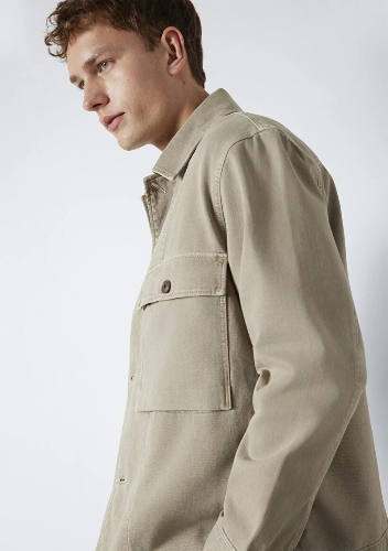 Resim Mavi Erkek Uzun Kol Gömlek M0211778-70355