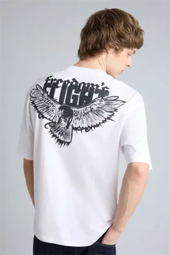 Resim Defacto Erkek T-shirt G5582AX/WT34