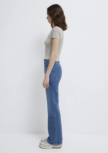 Resim Mavi Kadın T-shirt M1613848-70112