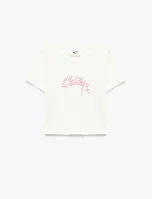 Resim Koton Kız Çocuk T-shirt 6SKG10476AK
