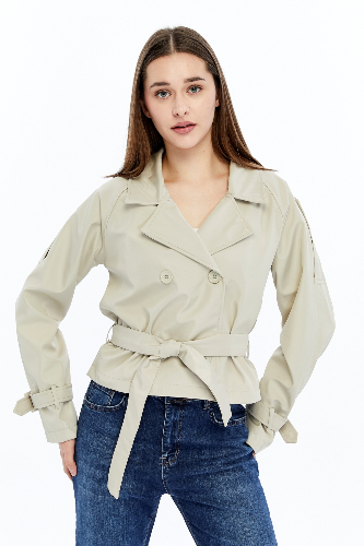 Resim Yenikoza Kadın Pardesü / Trençkot