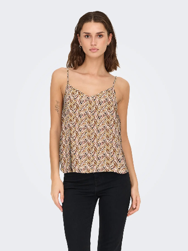 Resim Only Onlnova Lıfe Vıs Parıs Sınglet Wvn Kadın T-shirt 15222159