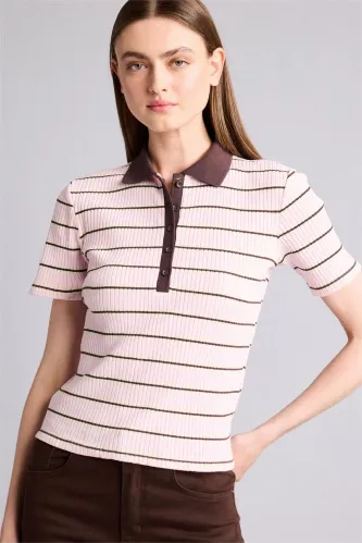 Resim Defacto Kadın T-shirt G8733AX/PN38