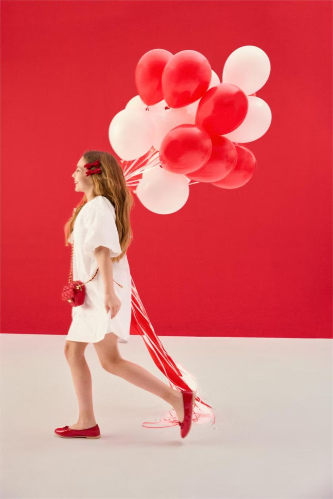 Resim Defacto Kız Çocuk Elbise G9993A8/WT34