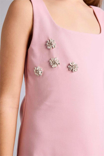 Resim Defacto Kız Çocuk Elbise G7084A8/PN86