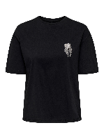 Resim Only Onlvıta S/S Tee Box Jrs Kadın T-shirt 15343769