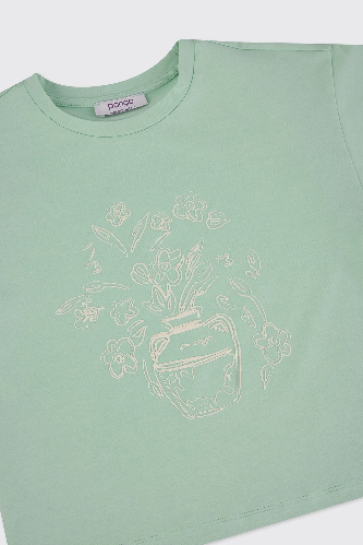 Resim Panço Kız Çocuk T-shirt