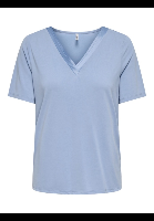 Resim Only Onlfree Lıfe S/S Splıt V-Neck Top Jrs Kadın T-shirt 15368626