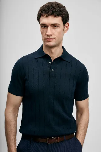 Resim Lufian Bold Erkek Triko T-shirt 111090137
