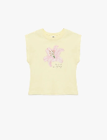 Resim Koton Kız Bebek T-shirt 6SMG10062AK