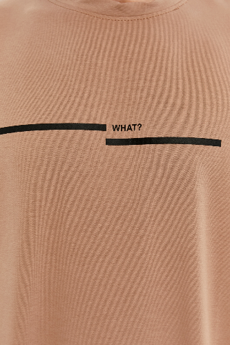 Resim Paul&More Erkek Sweat What Baskı 0 Yaka 2 İp