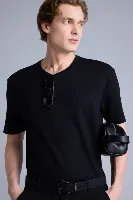 Resim Defacto Erkek T-shirt H2438AX/BK81